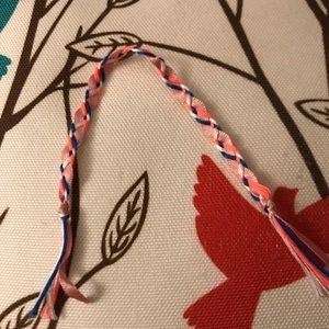 Ribbon weave bracelet